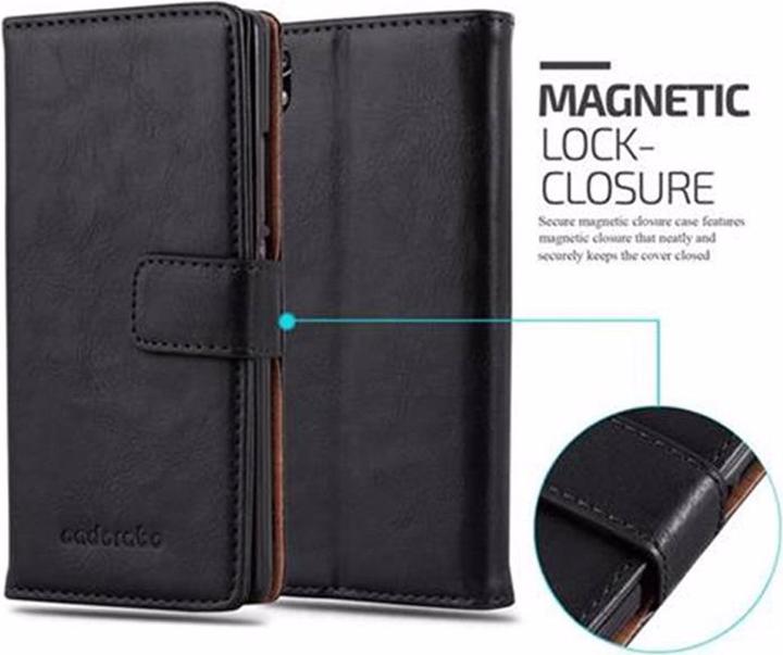 Actual product image Cadorabo Book Luxury Cover (Huawei Ascend P7)