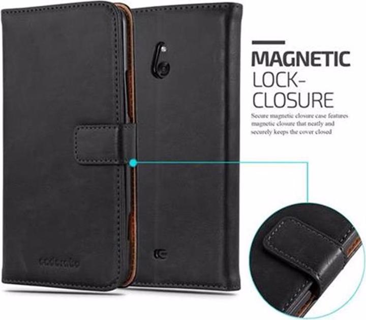 Actual product image Cadorabo Book Luxury Cover (Nokia Lumia 1320)