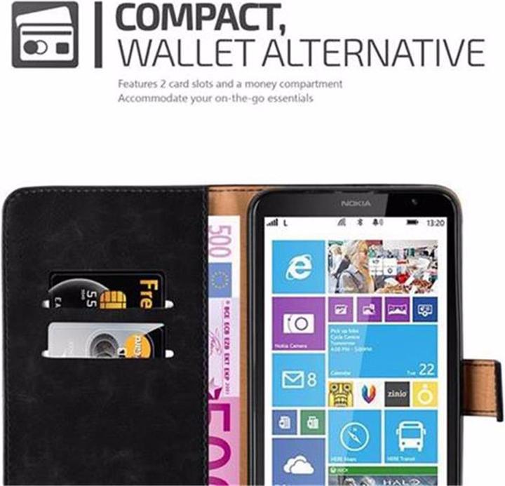 Actual product image Cadorabo Book Luxury Cover (Nokia Lumia 1320)