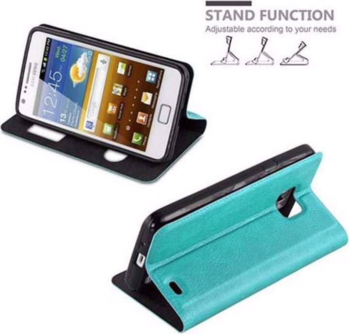 Produktbild Cadorabo Book mit View Doppelfenster Cover (Samsung Galaxy S2)