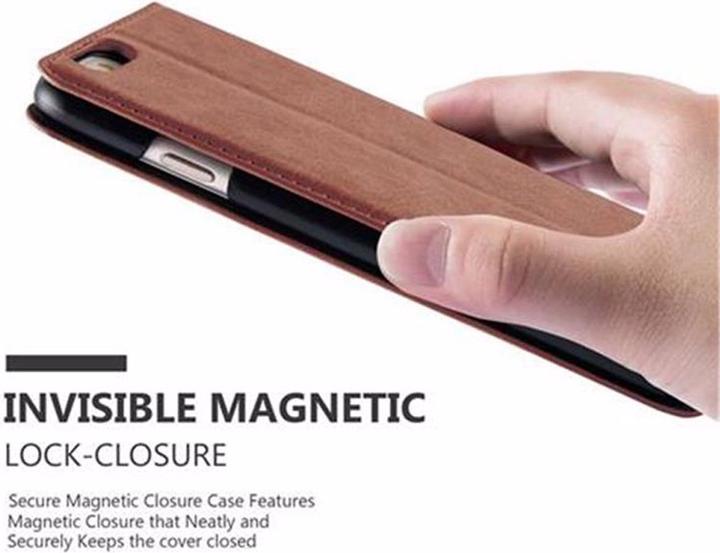 Produktbild Cadorabo Book Invisible Magnet Cover (Apple iPhone 6 Plus, Apple iPhone 6s Plus)