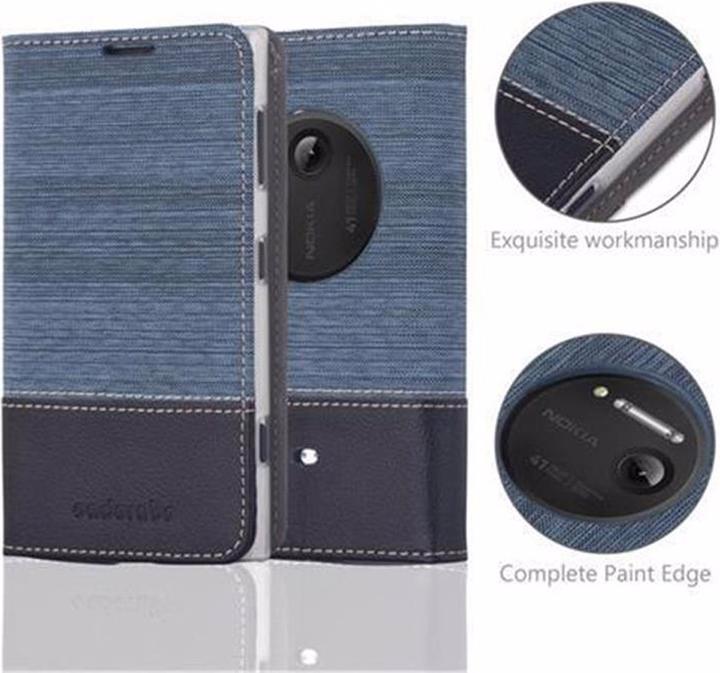 Actual product image Cadorabo Book Jeans Optics Cover (Nokia Lumia 1020)