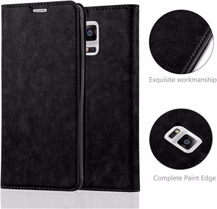 Actual product image Cadorabo Book Invisible Magnet Cover (Samsung Galaxy Note 4)