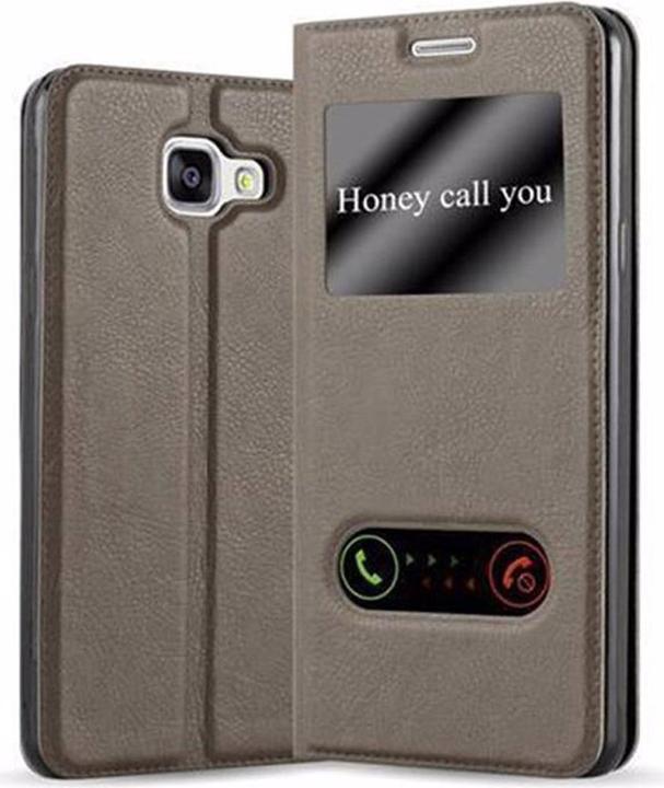 Produktbild Cadorabo Book mit View Doppelfenster Cover (Samsung Galaxy A3 (2016))