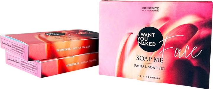 Image du produit I want you naked SOAP ME Face - Set de savons pour le visage (Set soin du visage)