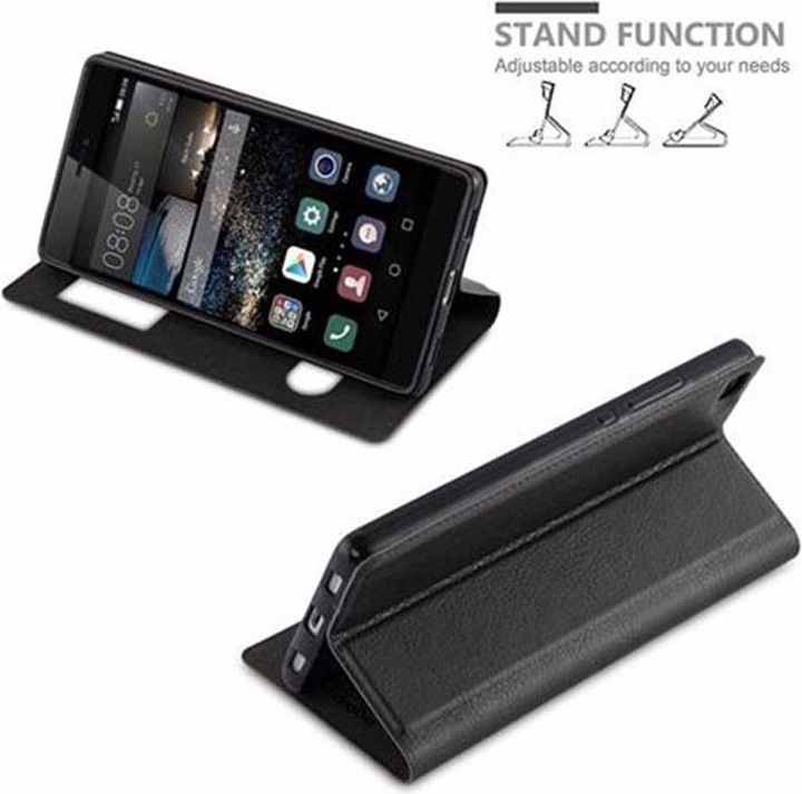 Produktbild Cadorabo Book mit View Doppelfenster Cover (Huawei P8)