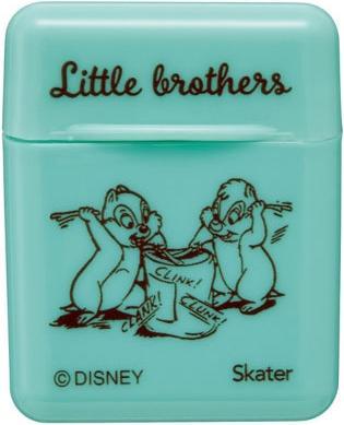 Actual product image Disney Chip & Dale silicone straw with case (21cm)