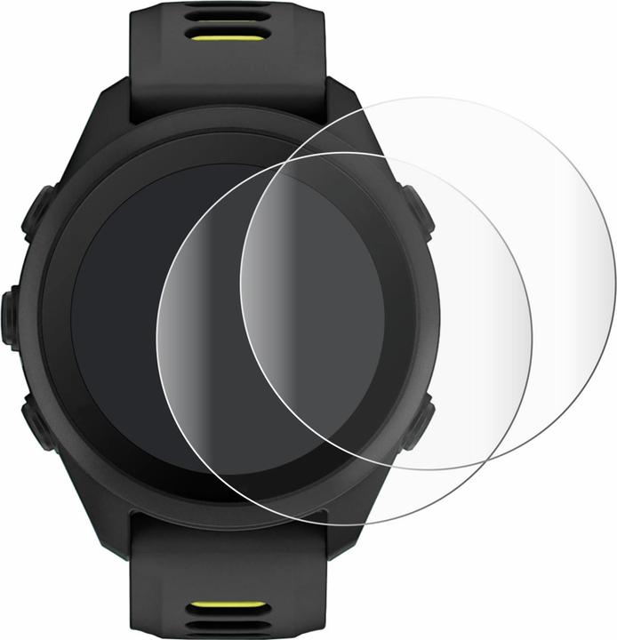 Produktbild BROTECT Fullscreen für Garmin Forerunner 170 Schutzfolie Displayschutz Folie Klar Transparent