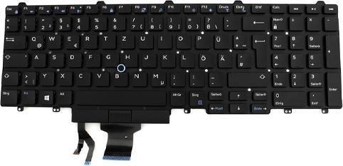 Produktbild Dell Keyboard E5550/E5570/E5580/E5590 DE Non Backlit