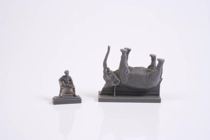 Produktbild CMK Mechanic of India WWII+Elephant with Mahout (2 fig.+elephant)