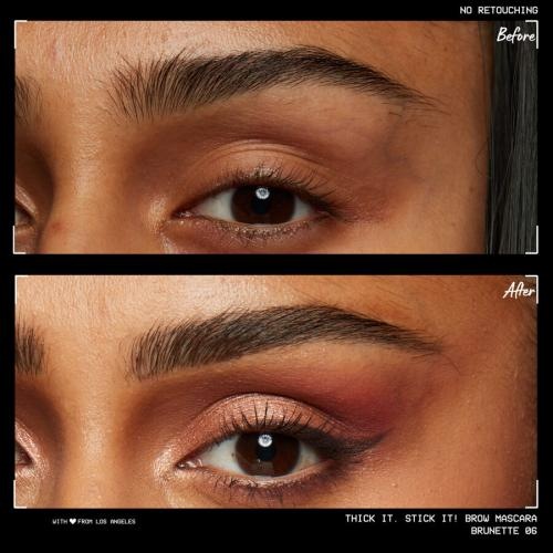 Immagine prodotto NYX Professional Make-Up Spessa. Attaccalo! Brow Mascara Brunette (Brunette)