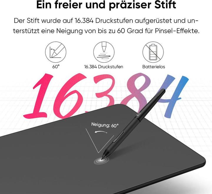 Actual product image XP-Pen Grafiktablet Deco 01 V3