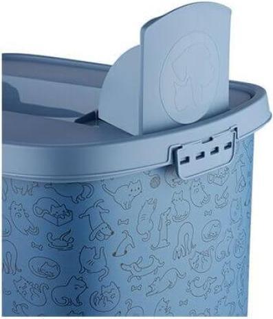 Actual product image Rotho FLO animal food bulk tin
