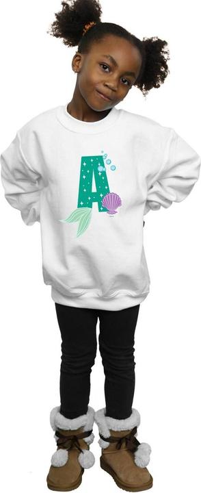 Produktbild Disney Alphabet A Is For Ariel Sweatshirt Mädchen (152, 158)
