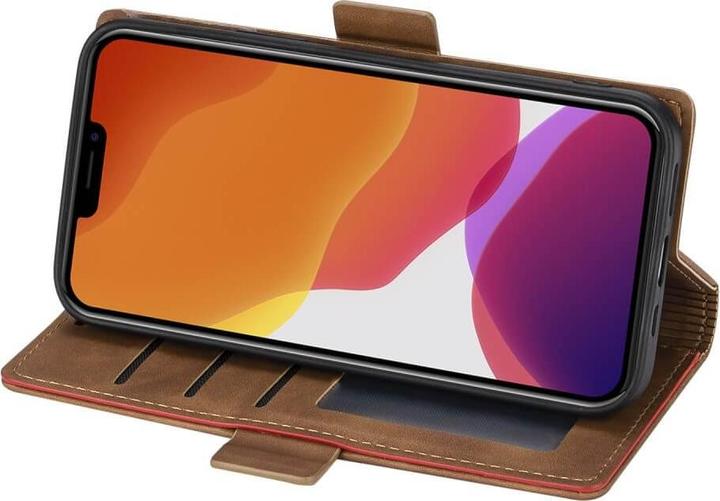 Image du produit N.Bekus iPhone 13 Pro - étui flip marron (Apple iPhone 13 Pro)