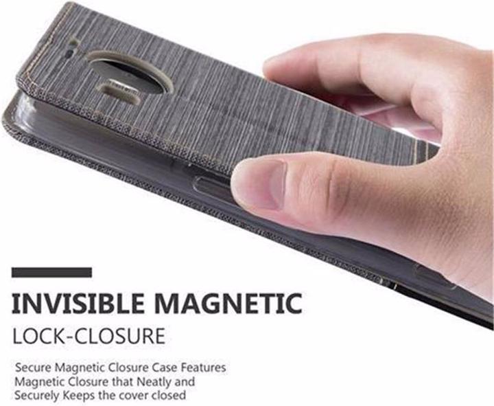 Produktbild Cadorabo Book Jeans Optik Cover (Microsoft Lumia 950 XL)