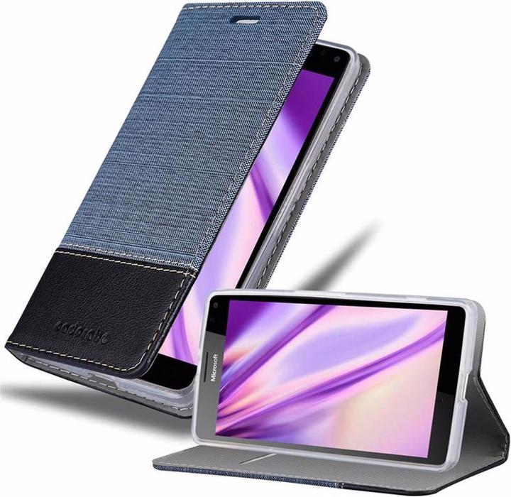 Productafbeelding Cadorabo Boek Jeans Optiek Cover (Microsoft Lumia 950 XL)