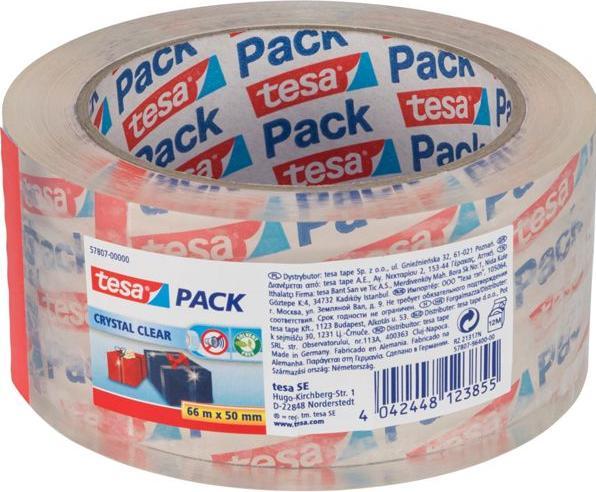 Produktbild tesa tesapack CRYSTAL CLEAR Packband (50 mm)