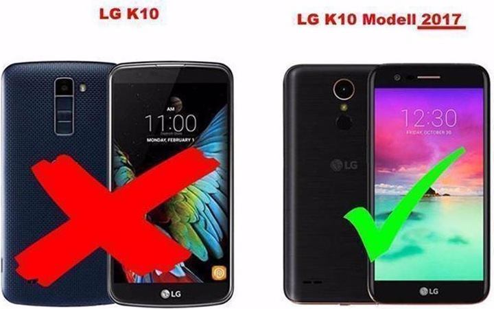 Actual product image Cadorabo Book Invisible Magnet Cover (LG K10)