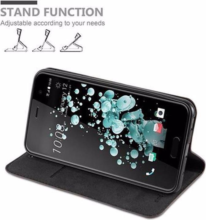 Productafbeelding Cadorabo Boek Onzichtbare Magneethoes (HTC U Play)
