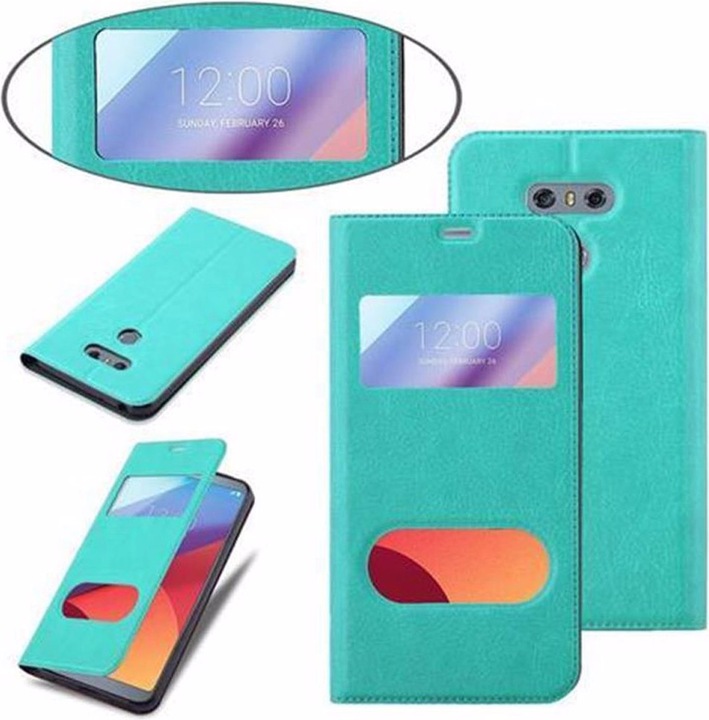 Actual product image Cadorabo Book with View double window cover (G6)