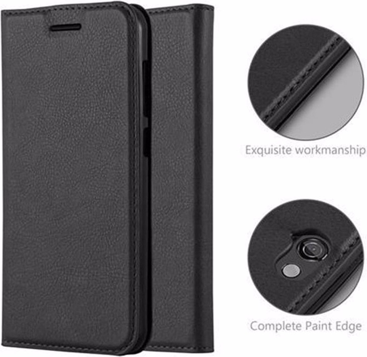 Actual product image Cadorabo Book Invisible Magnet Cover (HTC One A9)