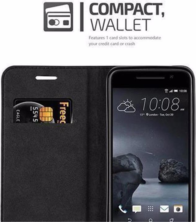 Productafbeelding Cadorabo Boek Onzichtbare Magneethoes (HTC One A9)