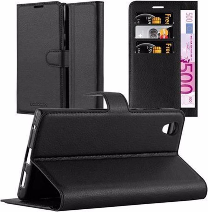 Actual product image Cadorabo Book with stand function cover (Sony Xperia L1)