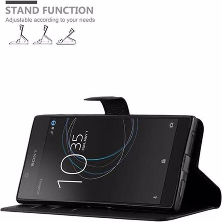 Actual product image Cadorabo Book with stand function cover (Sony Xperia L1)