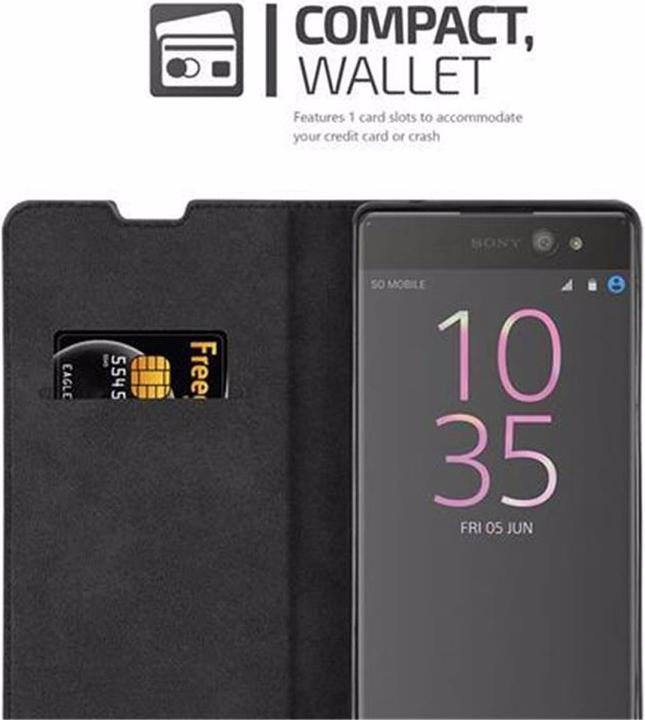 Actual product image Cadorabo Book Invisible Magnet Cover (Sony Xperia XA Ultra)