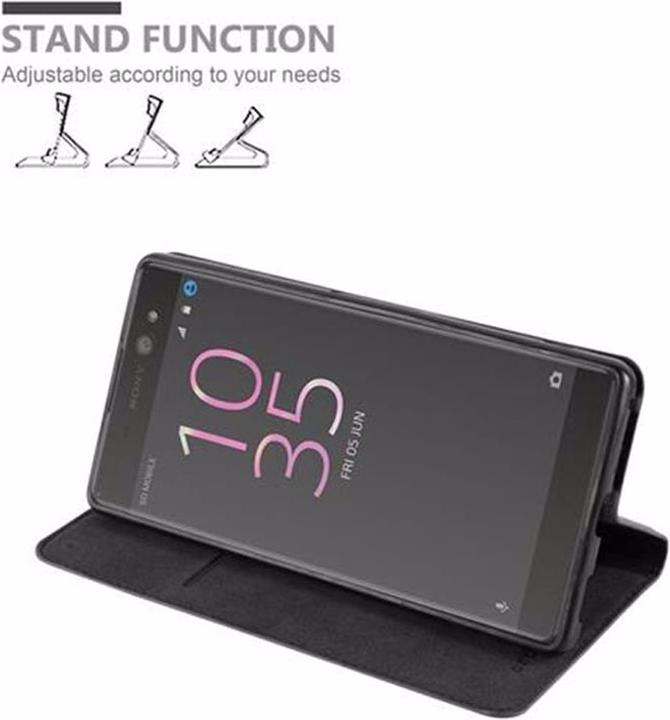 Actual product image Cadorabo Book Invisible Magnet Cover (Sony Xperia XA Ultra)