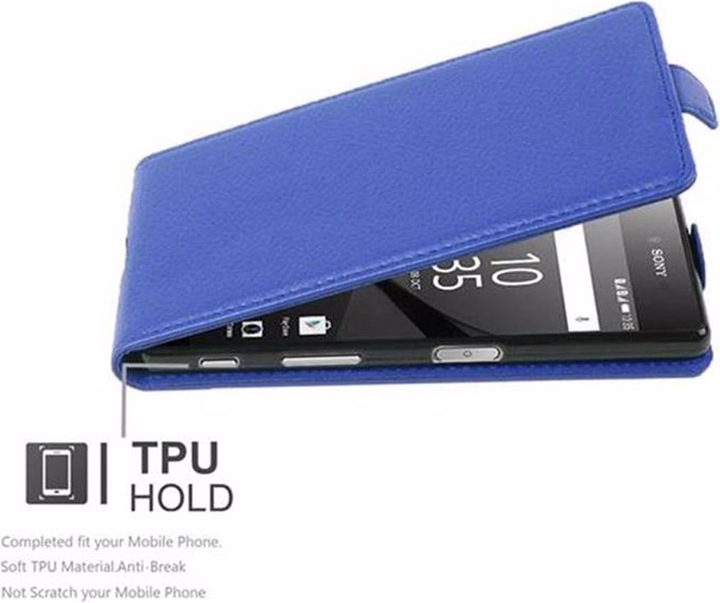 Produktbild Cadorabo Flip mit Struktur Cover (Sony Xperia Z5)
