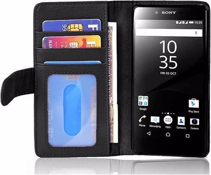 Productafbeelding Cadorabo Boek met 3 kaartsleuven Omslag (Sony Xperia Z5)