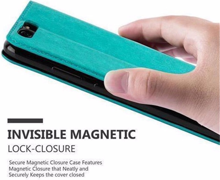 Actual product image Cadorabo Book Invisible Magnet Cover (Huawei P10 Plus)