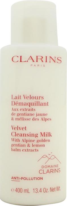 Actual product image Clarins Lait Démaquillant Velours Aux (Cleansing lotion, 400 ml)