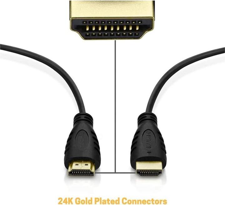 Image du produit Techly HDMI (Typ A) — HDMI (Typ A) (6 m, HDMI, 2.0)