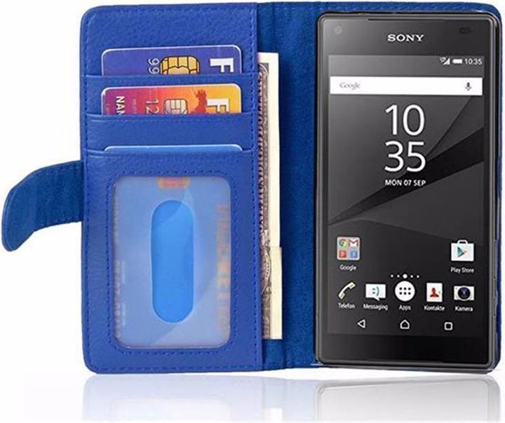 Produktbild Cadorabo Book mit 3 Kartenfächer Cover (Sony Xperia Z5 Compact)