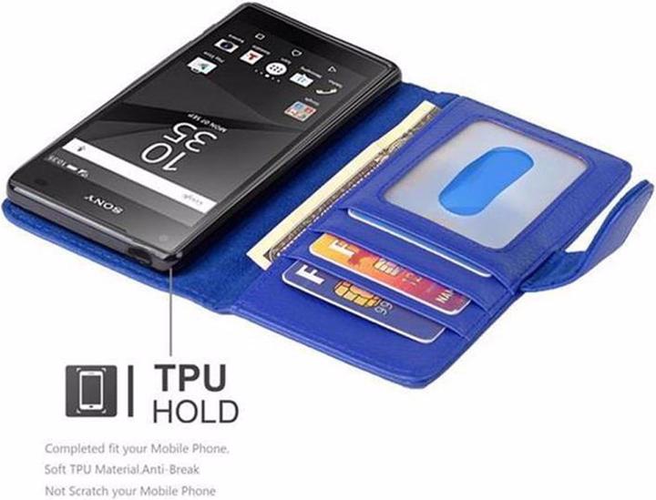 Produktbild Cadorabo Book mit 3 Kartenfächer Cover (Sony Xperia Z5 Compact)