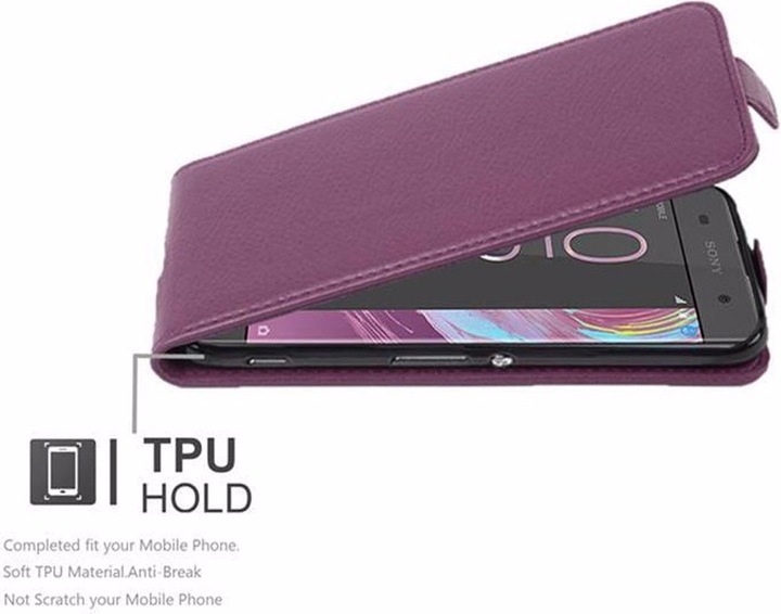 Actual product image Cadorabo Flip with structure cover (Sony Xperia XA)