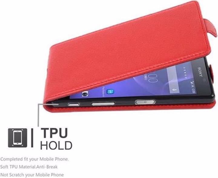 Produktbild Cadorabo Flip mit Struktur Cover (Sony Xperia X)