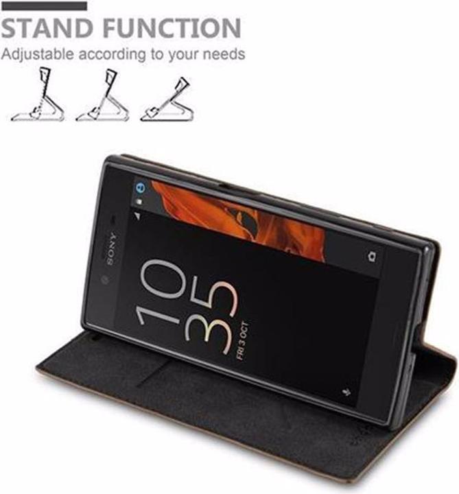 Produktbild Cadorabo Book Invisible Magnet Cover (Sony Xperia X Compact)