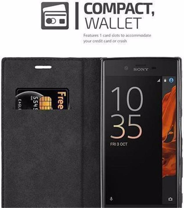 Produktbild Cadorabo Book Invisible Magnet Cover (Sony Xperia X Compact)