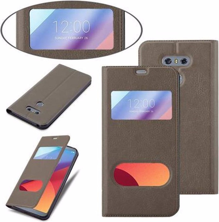 Actual product image Cadorabo Book with View double window cover (G6)