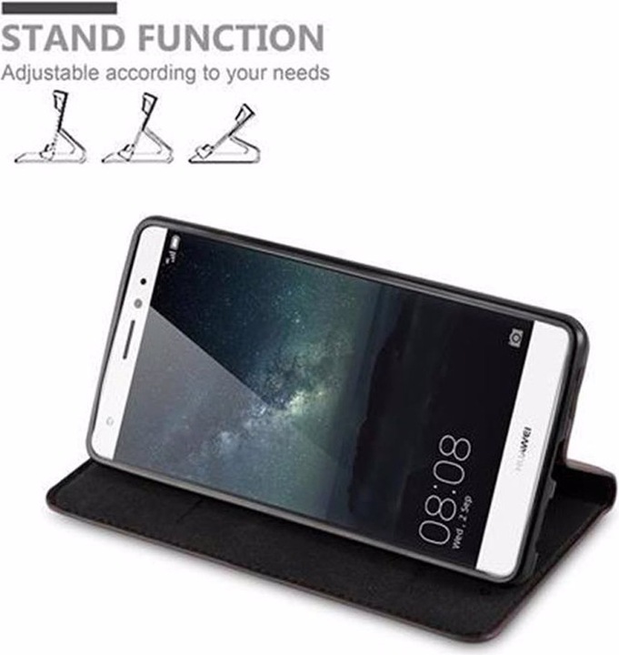 Actual product image Cadorabo Book Invisible Magnet Cover (Mate S)