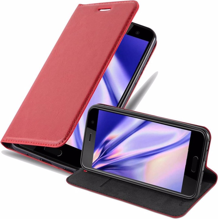 Actual product image Cadorabo Book Invisible Magnet Cover (HTC U Play)