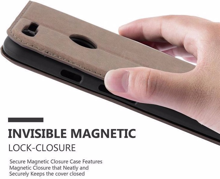 Actual product image Cadorabo Book Invisible Magnet Cover (Google Pixel)