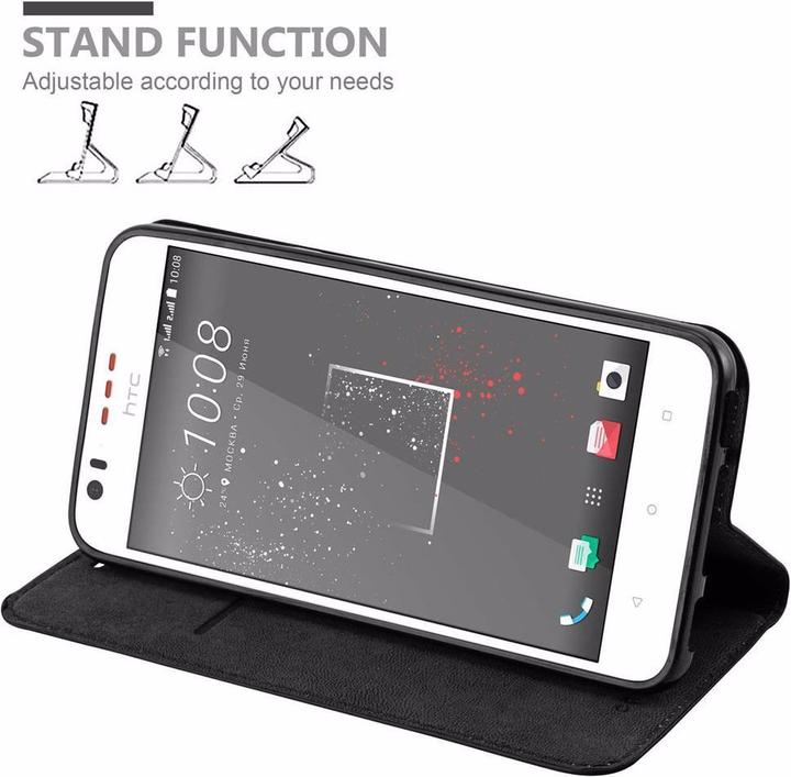 Productafbeelding Cadorabo Boek Onzichtbare Magneethoes (HTC Desire 825, HTC Desire 10 Lifestyle)