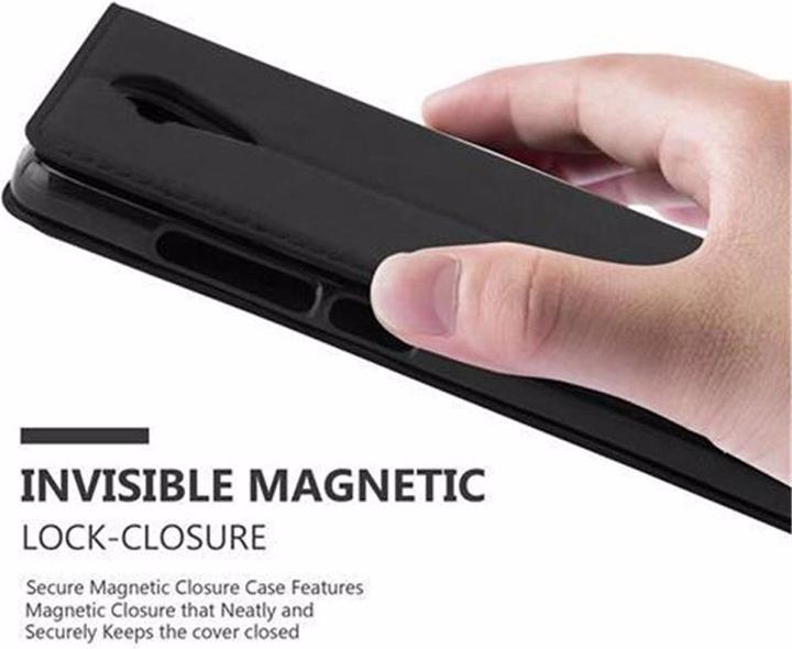 Actual product image Cadorabo Book Invisible Magnet Cover (Wiko U Feel Lite)