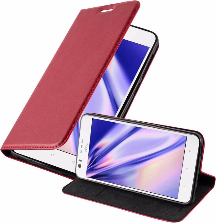 Actual product image Cadorabo Book Invisible Magnet Cover (HTC Desire 10 Lifestyle, HTC Desire 825)