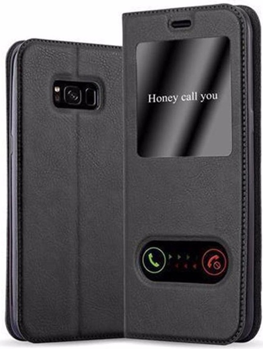 Produktbild Cadorabo Book mit View Doppelfenster Cover (Samsung Galaxy S8+)
